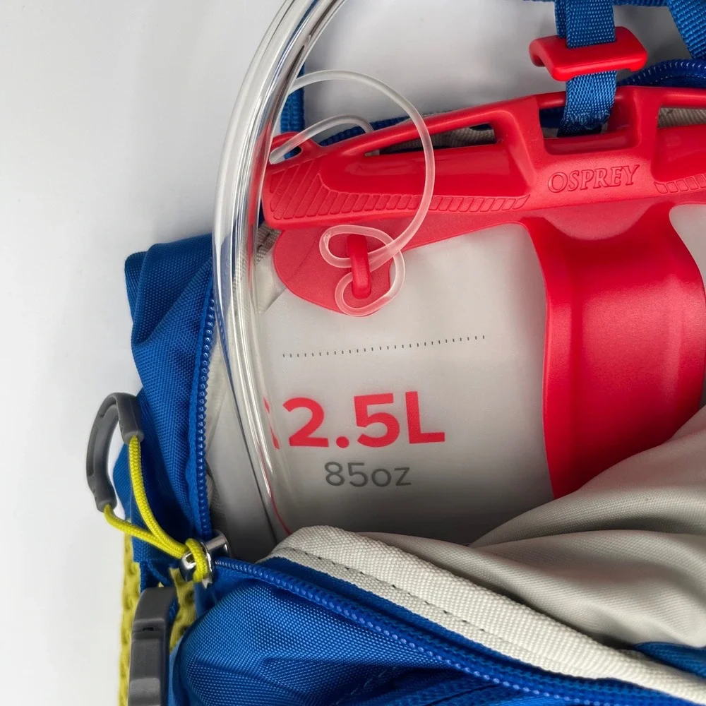 Osprey Siskin 12 Hydration Pack Postal Blue 2.5L Reservoir Bike Backpack NEW